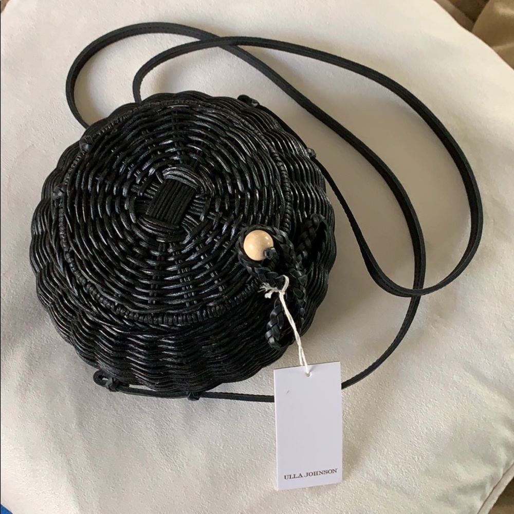 ⚡FLASHSALE⚡️ULLA JOHNSON Pomme Black Bag Crossbody - Picture 2 of 12